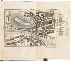 Vahot Imre: Vándorórák I-II. Utazási kalauz Bécstől Triesztig. Pest, 1859, Müller Emil. Újrakötött f...