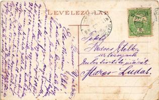 1912 Kolozsvár, Cluj; Wesselényi Miklós utca, Pannónia szálloda, Hirsch Adolf üzlete. W.L. Bp. 6391....