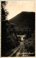 Kovásznafürdő, Baile Covasna; Sikló vasút, iparvasút. Hadnagy Bazár / funicular industrial railway. photo