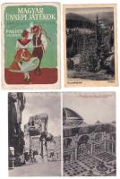 6 db RÉGI képeslap vegyes minőségben: Belgrád, Trieste, Róma, Wien (Bécs), Borszék, Palics