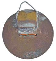DN "Szent Korona" részben festett bronz emlékérem akasztóval (44mm) T:XF