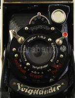 Voigtländer IBSOR fényképezőgép Anastigmat "Voigtar" 1:6,3, F=10,5 cm objektívvel, 6x9 cm ...