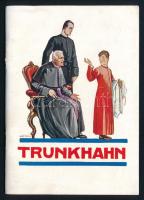 1930 Trunkhahn Posztógyár és Ruhagyár Rt. saját gyártmányú papi ruházat illusztrált prospektus, 47p
