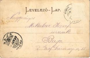 Budapest, Lánchíd. Montázs hordóval repülő férfival (EB)