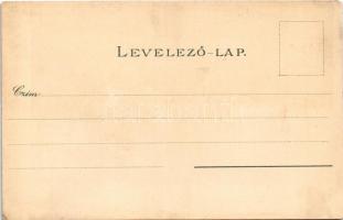 Budapest VIII. Múzeum körút, Nemzeti Múzeum, villamos. Kuenstlerpostkarte No. 1934. von Ottmar Ziehe...