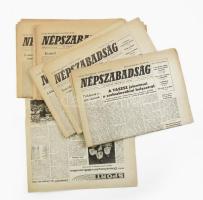 1968-as prágai tavasz és a francia eseményeket tárgyaló újságok (Népszabadság.)