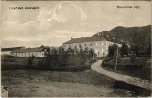 1915 Jolsva, Jelsava; Honvéd laktanya / K.u.k. military barracks (EK)