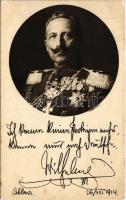 1914 II. Vilmos császár / Wilhelm II., Deutsche Kriegskarte 1914. s: E. Bieber (EB)