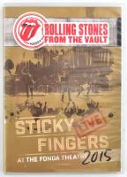 The Rolling Stones - Sticky Fingers Live At The Fonda Theatre 2015. DVD, DVD-Video, NTSC. Eagle Vision. Európa, 2015. enyhén karcos a szélein