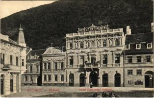 1909 Brassó, Kronstadt, Brasov; Continental szálloda, Georg Galter üzlete / hotel, shop (Rb)