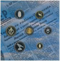 2006. 1Ft-100Ft (7xklf) "1956-os forradalom" forgalmi sor szettben T:PP belső tok ragasztá...