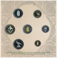 2007. 1Ft-100Ft (7xklf) "Berán Lajos és a pengő" forgalmi sor szettben + "Berán Lajos...