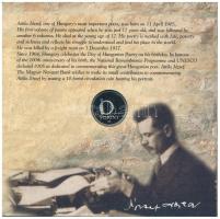 2005. 1Ft-100Ft (7xklf) forgalmi sor szettben + 2005. 10Ft "József Attila", a belső tok ra...