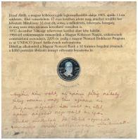 2005. 1Ft-100Ft (7xklf) forgalmi sor szettben + 2005. 10Ft "József Attila", a belső tok ra...