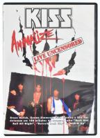 Kiss - Animalize Live Uncensored. DVD, DVD-Video, Multichannel, NTSC, Reissue, Unofficial Release, Dolby Digital. DVDS 002. Brazília, 2002. jó állapotban