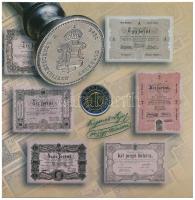 2002. 1Ft-100Ft (7xklf) + 100Ft "Kossuth" forgalmi sor szettben T:BU belső tok ragasztása ...