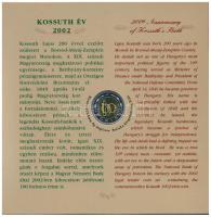 2002. 1Ft-100Ft (7xklf) + 100Ft "Kossuth" forgalmi sor szettben T:PP belső tok ragasztása ...