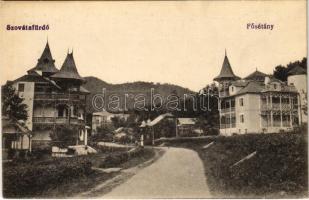 Szovátafürdő, Baile Sovata; Fősétány / main promenade (EK)