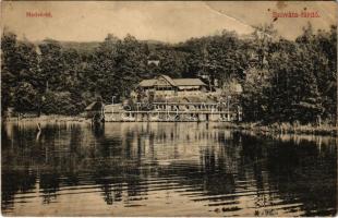 1909 Szovátafürdő, Baile Sovata; Medve tó / Lacul Ursu / lake (EB)