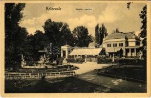 1910 Kolozsvár, Cluj; Sétatéri pavilon / promenade kiosk