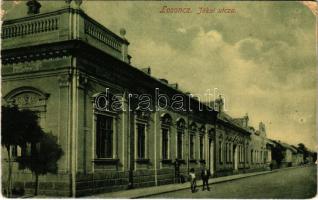 1913 Losonc, Lucenec; Jókai utca. Redlinger kiadása (W.L. ?) / street (EK)