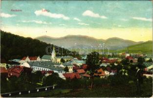 1916 Alsókubin, Dolny Kubín; látkép templomokkal. Ferenc Adolf kiadása / churches (EK)