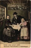 Erdélyi szász paraszt család / Sächsische Bauernfamilie in Siebenbürgen / Transylvanian Saxon folklore (EK)