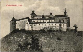 1914 Krasznahorkaváralja, Krásnohorské Podhradie (Rozsnyó); Krasznahorka vára / Hrad Krásna Horka / castle