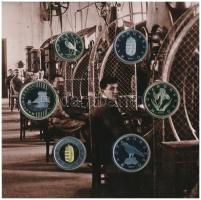 2016. 5Ft-200Ft (6xklf) forgalmi sor szettben + 2016. 50Ft "Hetvenéves a Forint" T:PP Adam...