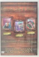 Emerson, Lake & Palmer - Pictures At An Exhibition. DVD, DVD-Video, Multichannel, NTSC, Copy Protected, Special Edition, Stereo, Dolby Dgital/DTS 5.1 Surround, 35th Anniversary Collectors Edition. Warner Music Vision. Európa, 2005. jó állapotban