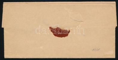 1882 5kr levélen "ALVINCZ" - Segesvár