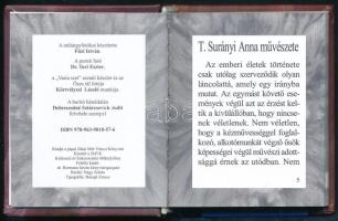 T. Surányi Anna: Harminc év a Zsolnay gyárban (Minikönyv) Egy tervező művész alkotásai. é.n. Kiadói ...