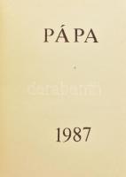 Heitler László: Pápa. - - grafikái a városról. Szerk. és bevezetést írta: Hermann István. Pápa, 1987., Jókai Mór Városi Könyvtár. Kiadói műbőr-kötésben. Megjelent 2000 számozatlan és 200 számozott példányban. Ez számozatlan példány.