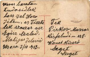 1912 Türken beim Kaffee / Turci piju kavu / Törökök kávézás közben. W.L. Bp. No. 23. 1910. / Turkish...