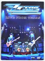 ZZ Top - Live From Texas. DVD, Album. Eagle Records. Egyesült Államok, 2008. jó állapotban