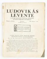 1928 Ludovikás Levente folyóirat, M. Kir. Honvéd Ludovika Akadémia Levente Körének folyóirata, 62p