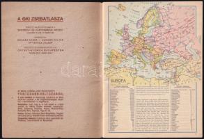 Zsebatlasz. Kiadja: Geodéziai és Kartográfiai Intézet, 32p