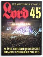 Lord - 45 Aréna Koncert - Számítunk Rátok! DVD, Album. Hammer Records. Magyarország, 2018. jó állapotban