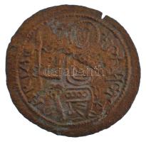 1172-1196. Rézpénz Cu III. Béla (2,06g) T:VF karc, ki. Hungary 1172-1196. Copper Coin Cu Béla III (2,06g) C:VF scratched, crack Huszár: 72., Unger I.: 114.