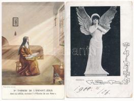 23 db RÉGI motívum képeslap vegyes minőségben / 23 pre-1945 motive postcards in mixed quality