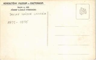 József László főherceg (József nádor unokája) Stróbl A. 1893. Keresztény Múzeum (Esztergom) (fl)