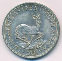 Dél-Afrika 1963. 50c Ag "Jan van Riebeeck" T:XF South Africa 1963. 50 Cents Ag "Jan v...
