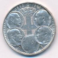 Görögország 1963. 30Dr Ag Centenárium - 5 király T:1-,2 Greece 1963. 30 Drachmai Ag Centennial - 5 kings C:AU,XF Krause KM# 86