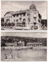 Balatonalmádi - 20 db MODERN képeslap az 50-es, 60-as évekből (Képzőművészeti Alap Kiadóvállalat)