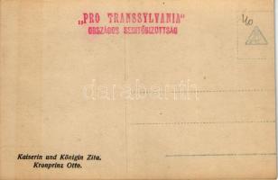 Kaiserin und Königin Zita, Kronprinz Otto / Zita királyné és Habsburg Ottó trónörökös. Kardos Nővére...