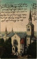 1911 Katowice, Kattowitz; Ev. Kirche / Lutheran church (EK)