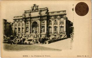 Roma, Rome; La Fontana di Trevi / fountain (EK)