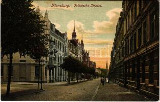 1909 Flensburg, Friesische Strasse / street view (EK)