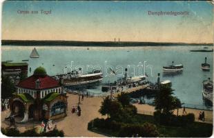 Tegel (Berlin), Dampferanlagestelle / steamship station (EM)