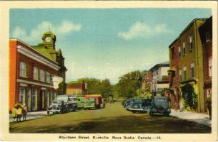 Kentville (Nova Scotia), Aberdeen Street, automobiles, Ford (EB)